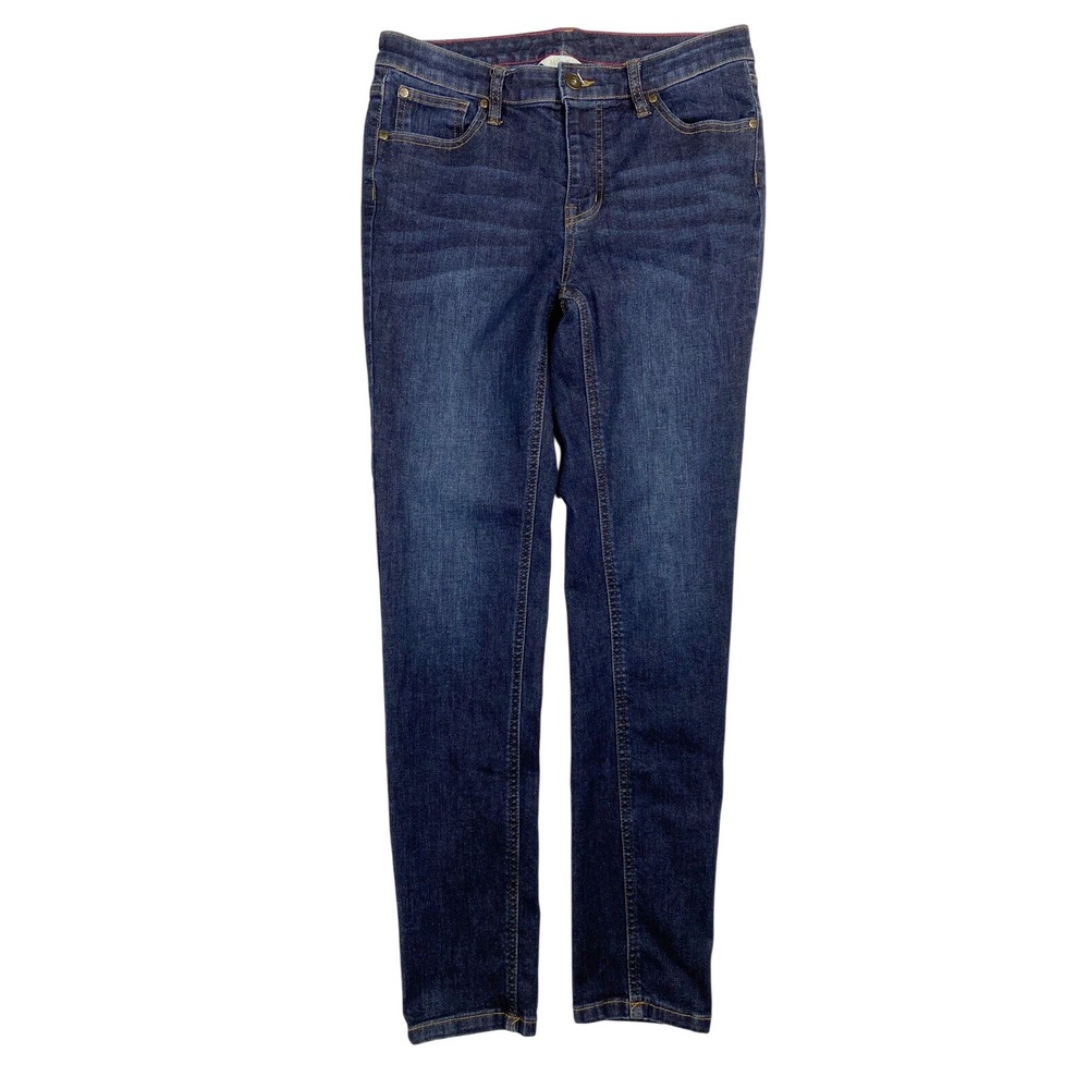 Matilda Jane Dark Wash‎ Stretch Slim Skinny Denim Jeans Womens 10 Blue